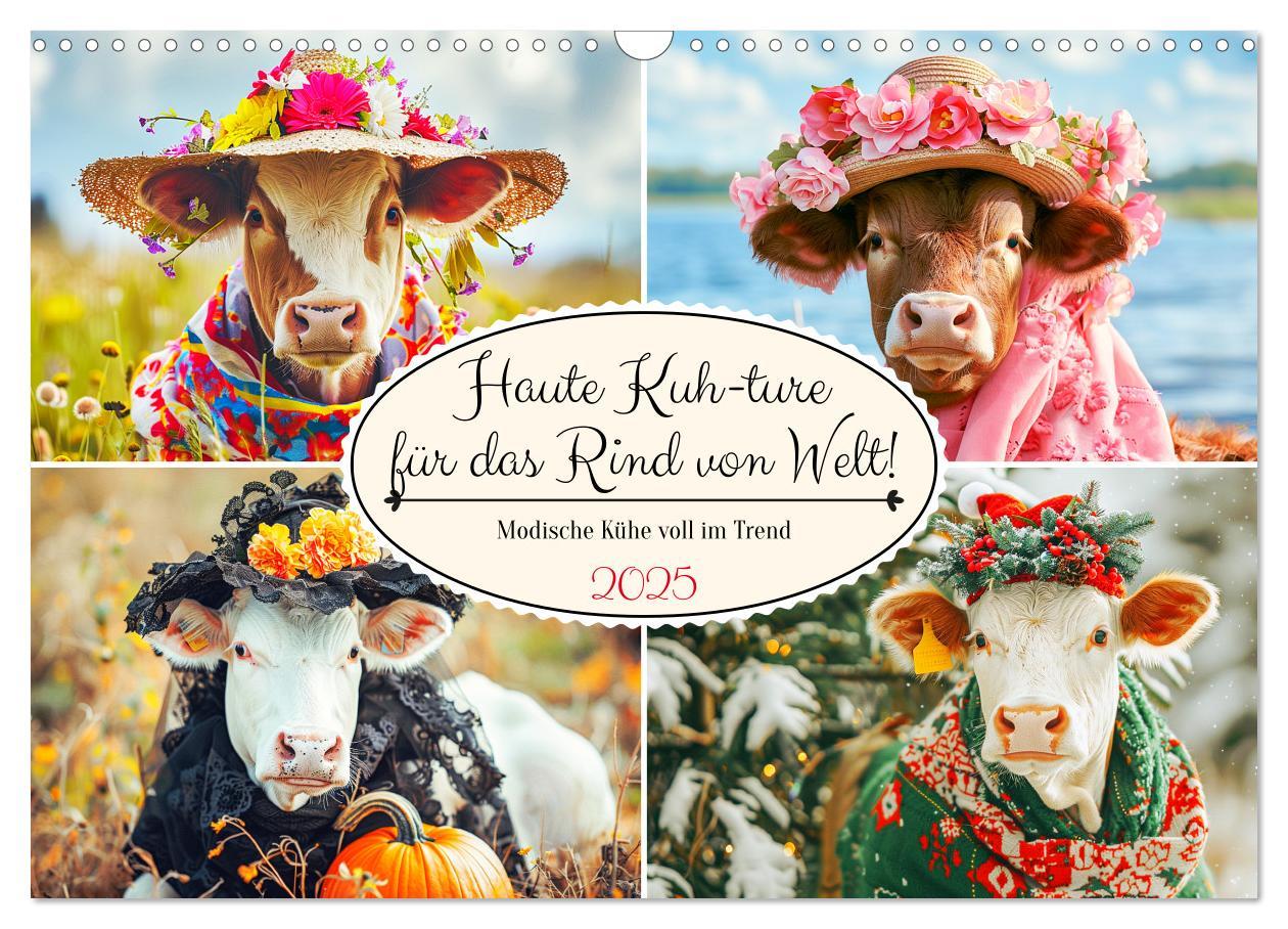 Cover: 9783435246359 | Haute Kuh-ture für das Rind von Welt! Modische Kühe voll im Trend...