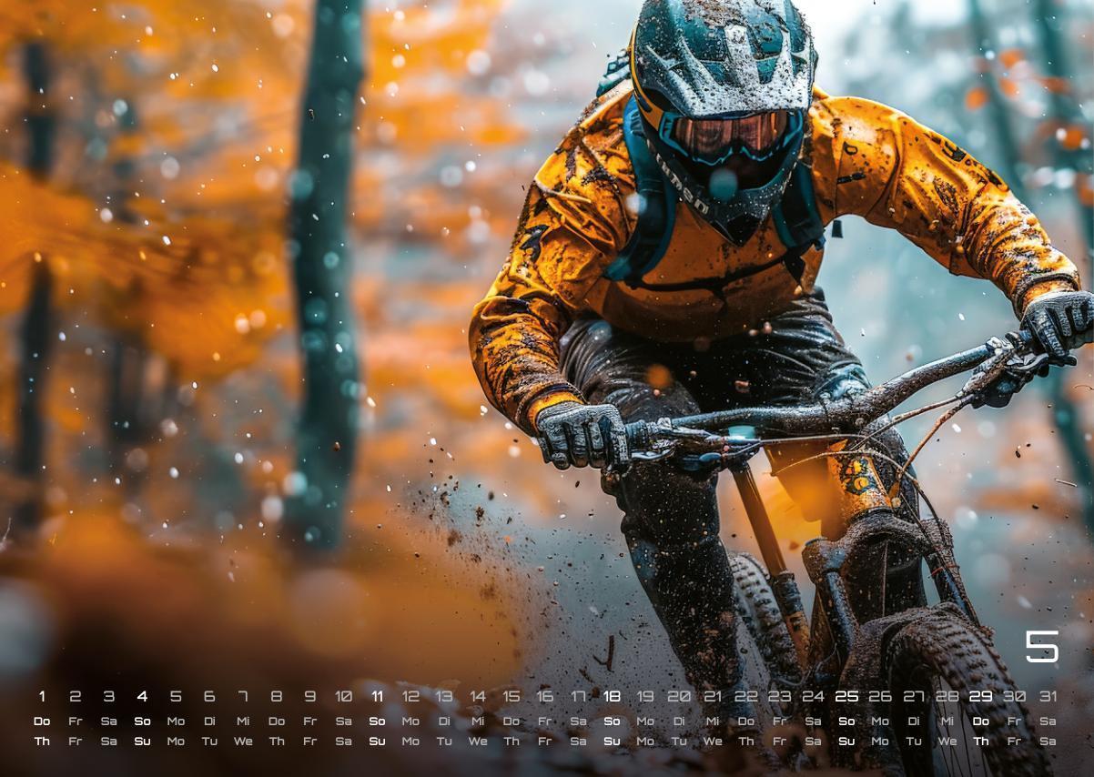 Bild: 9783986734138 | MTB Mountainbike - 2025 - Kalender DIN A3 | GP-Fever. de | Kalender