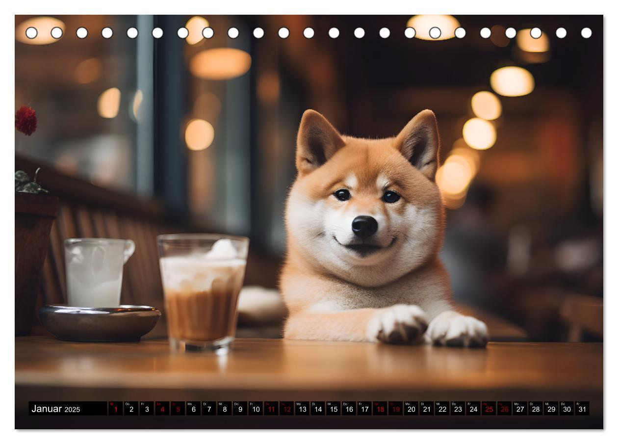 Bild: 9783383858765 | Shiba Inu - Stolz und Anmut (Tischkalender 2025 DIN A5 quer),...