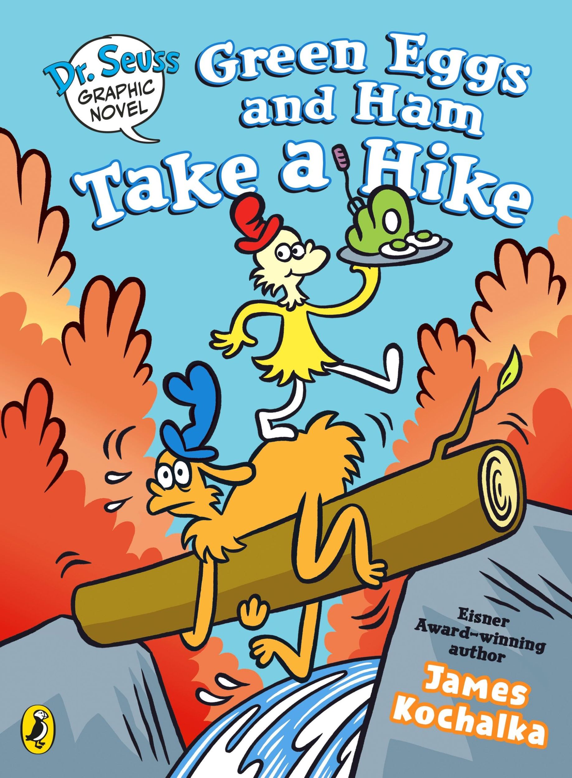 Cover: 9780241742518 | Dr. Seuss Graphic Novel: Green Eggs and Ham Take a Hike | Kochalka