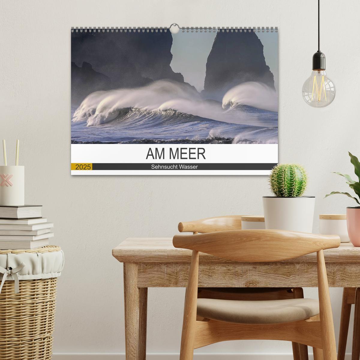 Bild: 9783435317356 | Am Meer. Sehnsucht Wasser (Wandkalender 2025 DIN A3 quer), CALVENDO...