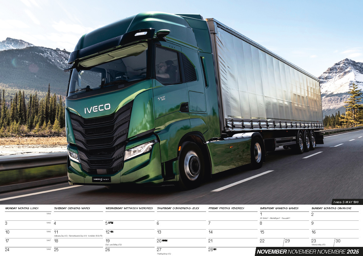 Bild: 9798893610499 | Trucks 2025 - LKWs - Lastkraftwagen | Der LKW Kalender | Kalender