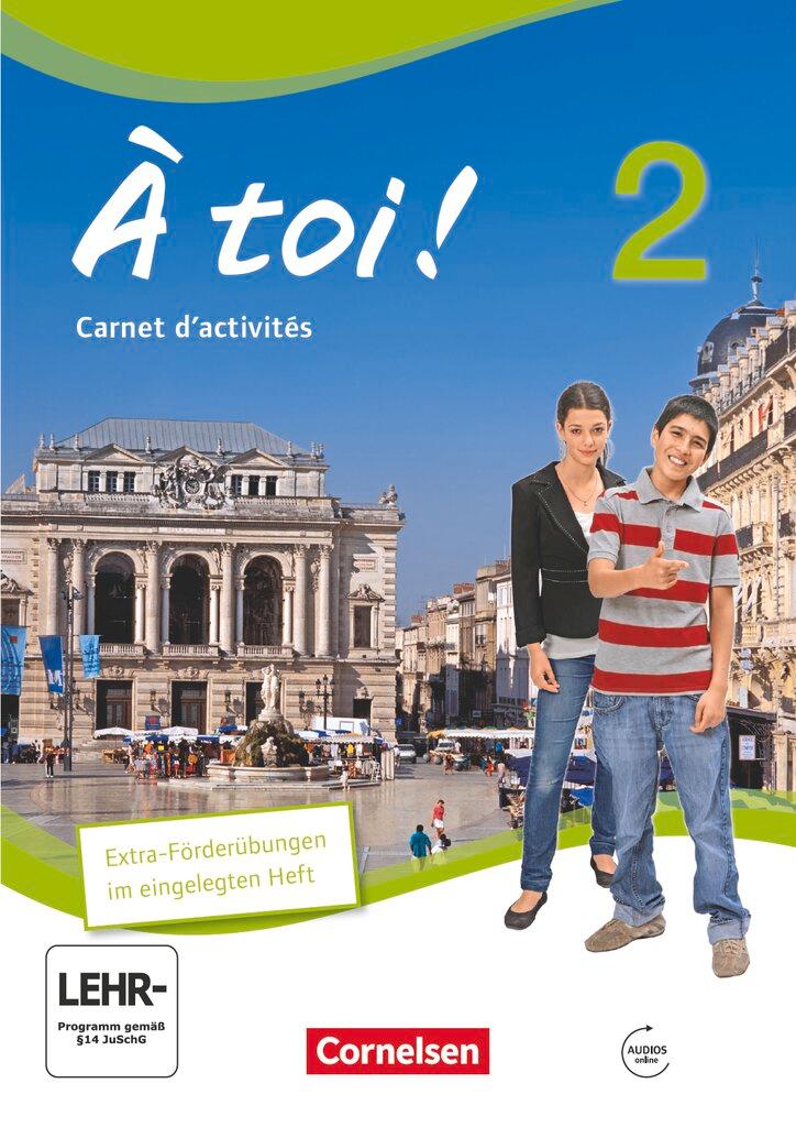 Cover: 9783060203062 | À toi! 02. Carnet d'activités mit mit Audios online und eingelegtem...