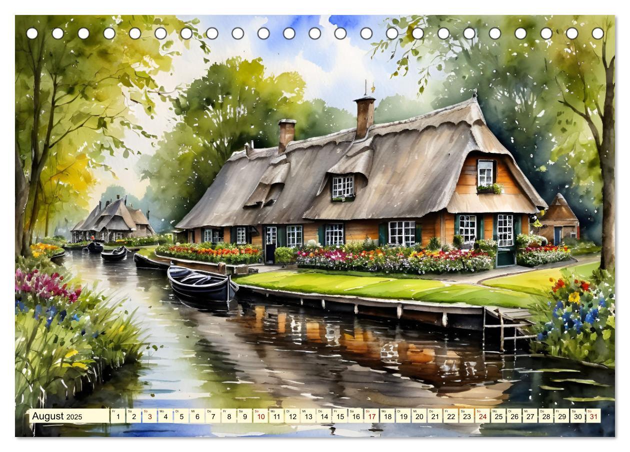 Bild: 9783457180891 | Zauberhafte Niederlande (Tischkalender 2025 DIN A5 quer), CALVENDO...