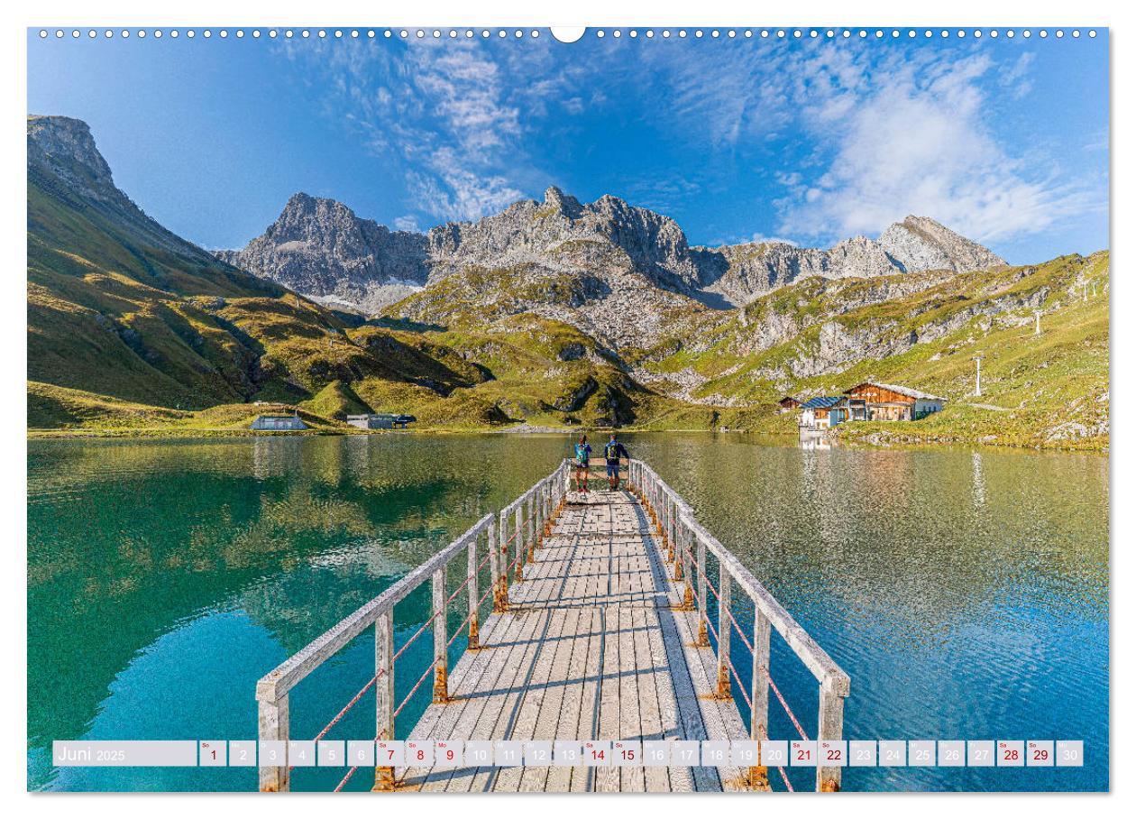 Bild: 9783435106981 | Bergwelten - Lech Zürs Arlberg (Wandkalender 2025 DIN A2 quer),...