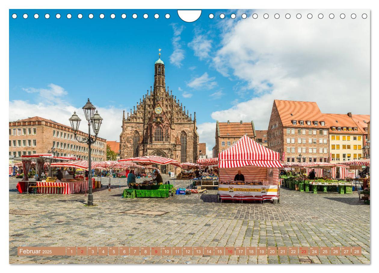 Bild: 9783435299683 | Nürnberg - Historische Altstadt (Wandkalender 2025 DIN A4 quer),...