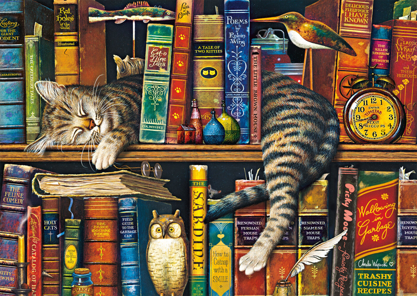 Bild: 4001504599911 | Frederick, der Literat | Puzzle Charles Wysocki 1.000 Teile | Spiel