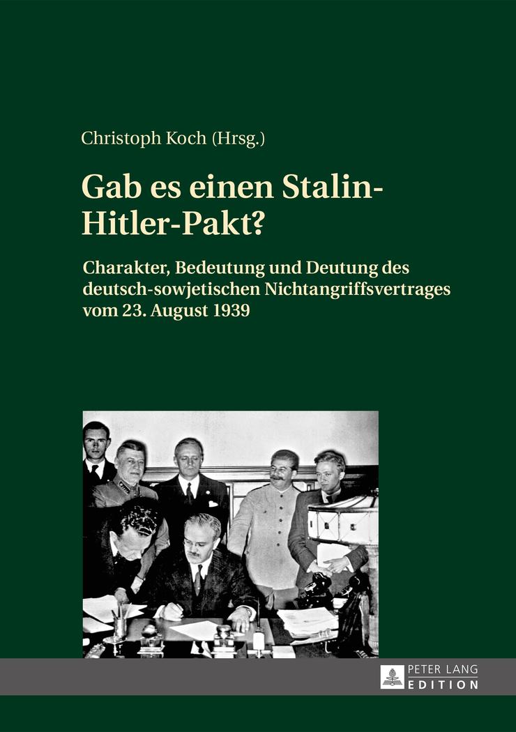 Cover: 9783631664223 | Gab es einen Stalin-Hitler-Pakt? | Christoph Koch | Buch | Deutsch