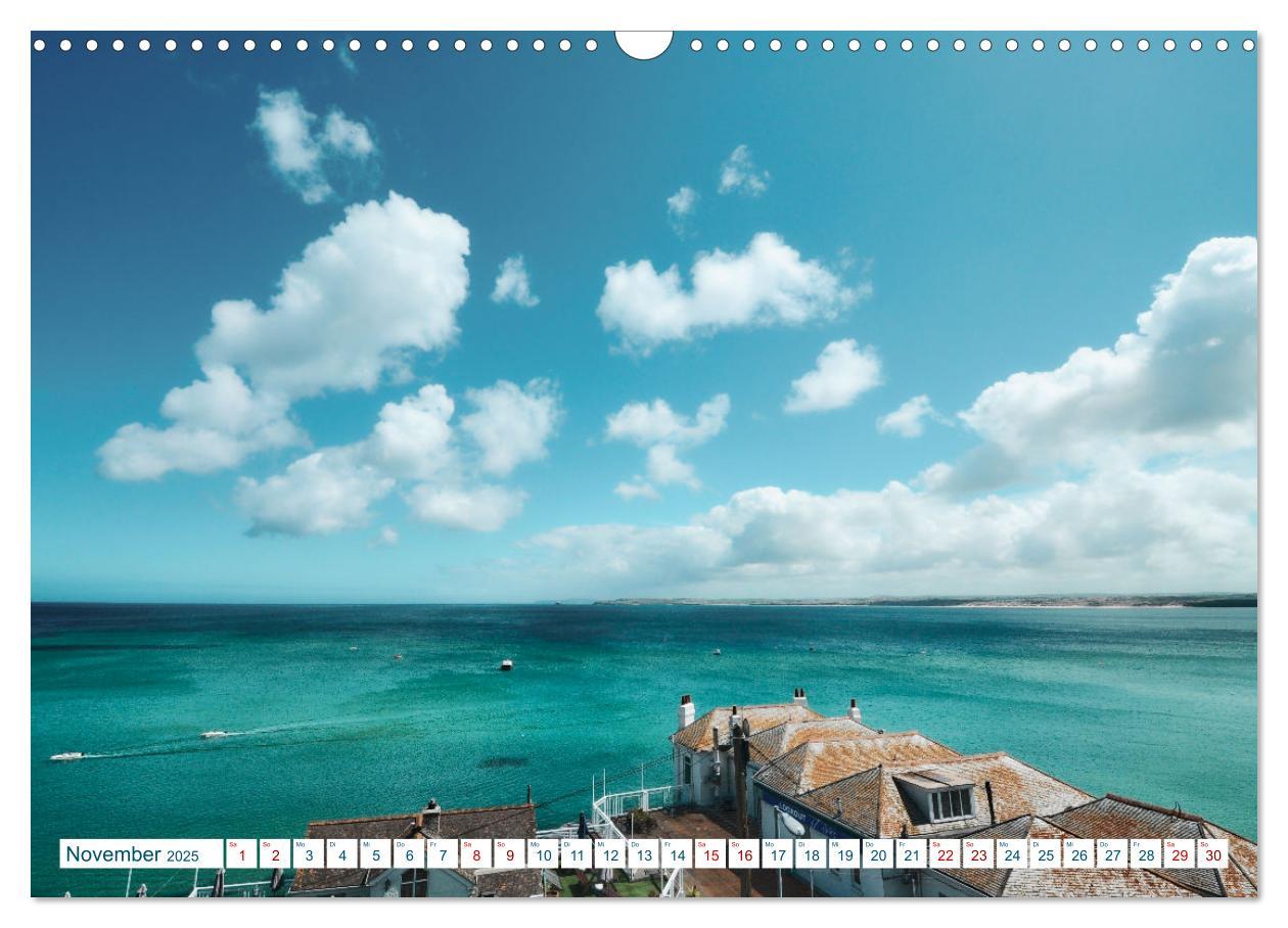 Bild: 9783383908460 | Cornwall &amp; Devon 2025 (Wandkalender 2025 DIN A3 quer), CALVENDO...