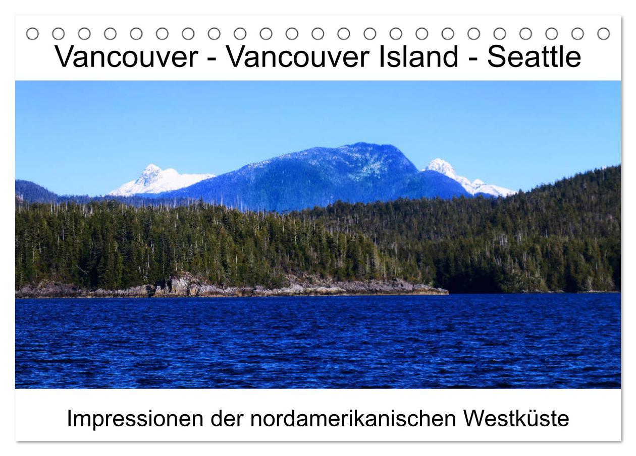 Cover: 9783435273348 | Vancouver - Vancouver Island - Seattle (Tischkalender 2025 DIN A5...