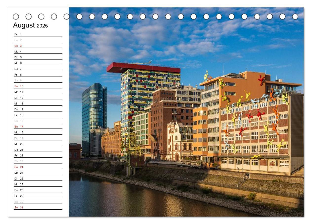 Bild: 9783435534500 | Düsseldorf - Impressionen (Tischkalender 2025 DIN A5 quer),...