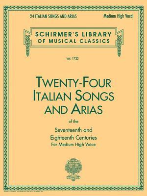 Cover: 73999611403 | 24 Italian Songs &amp; Arias - Medium High Voice | Corporation | Buch