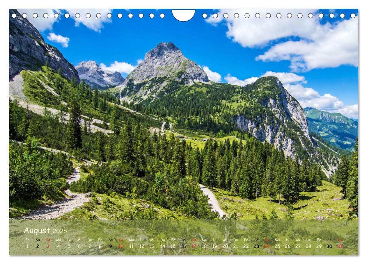 Bild: 9783435317219 | Naturparadies Zugspitzarena (Wandkalender 2025 DIN A4 quer),...