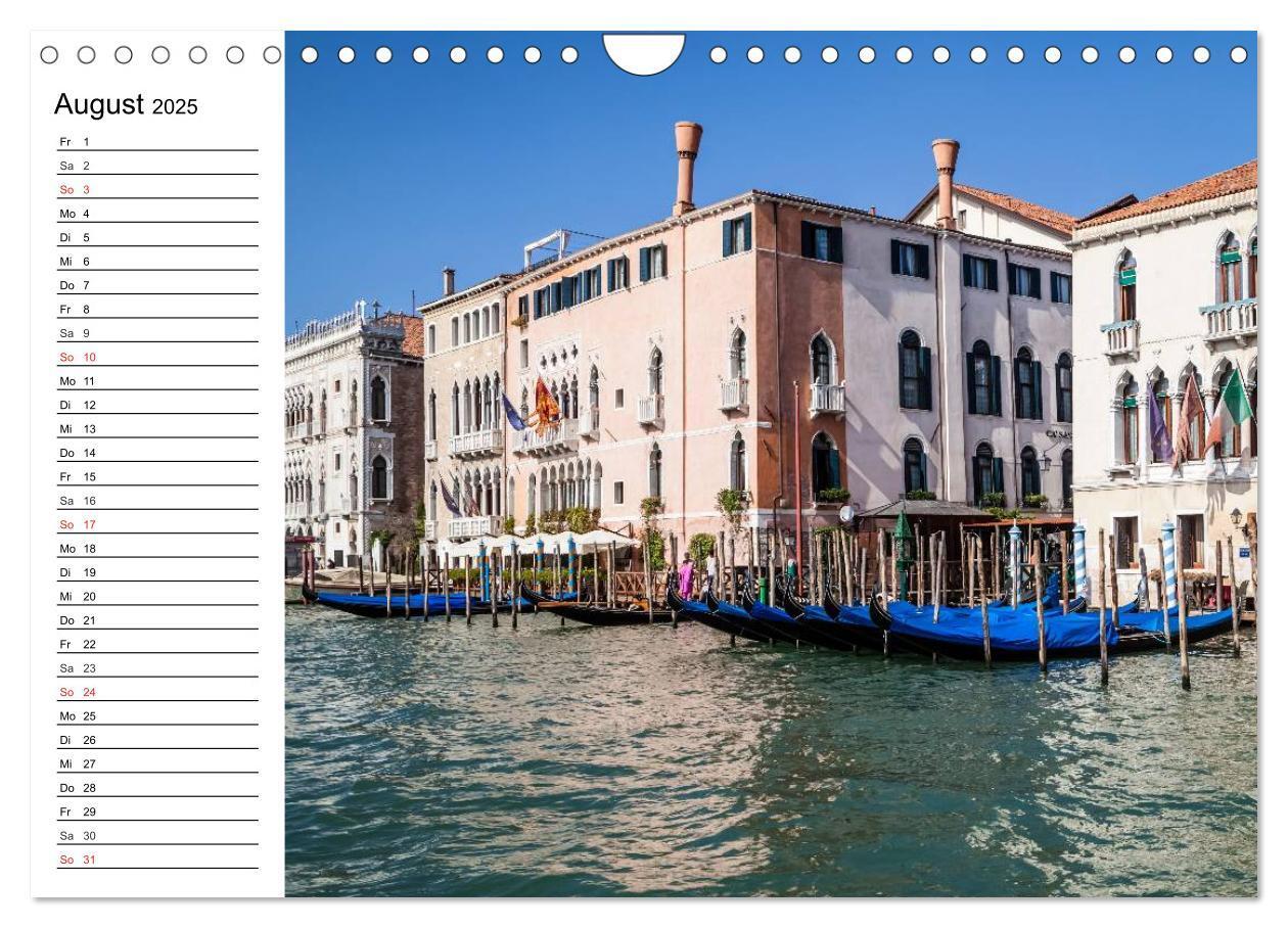 Bild: 9783435509195 | VENEDIG Eine Tour auf dem Canal Grande (Wandkalender 2025 DIN A4...