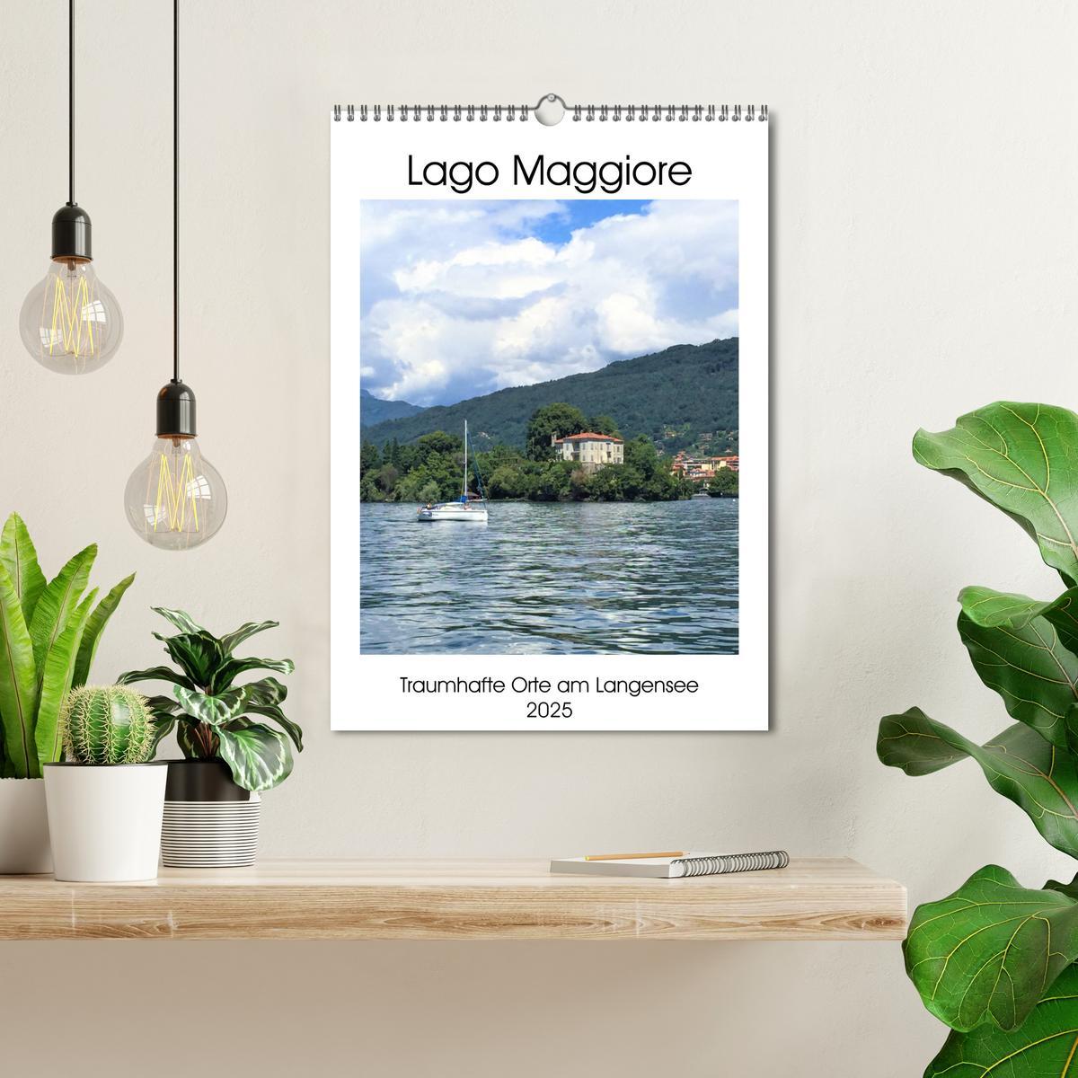 Bild: 9783435966257 | Traumhafter Lago Maggiore (Wandkalender 2025 DIN A3 hoch), CALVENDO...