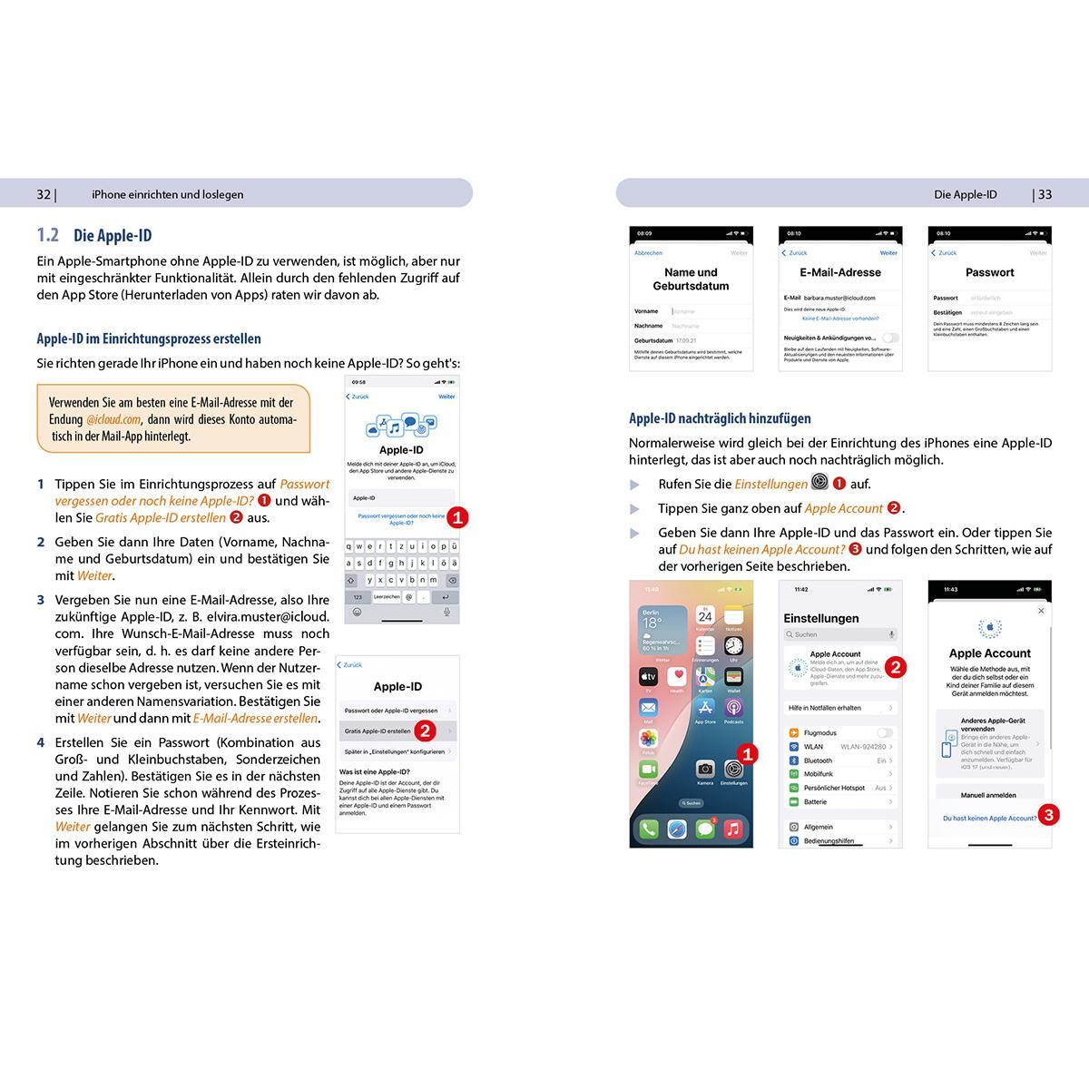 Bild: 9783832806774 | Apple iPhone mit iOS 18 - Das Buch für Einsteiger ohne Vorkenntnisse