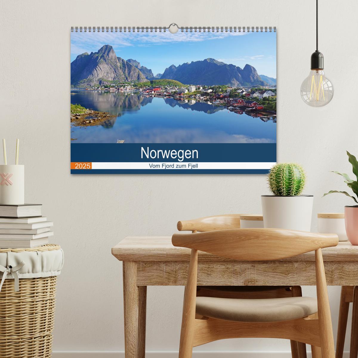 Bild: 9783435656257 | Norwegen 2025 - vom Fjord zum Fjell (Wandkalender 2025 DIN A3...