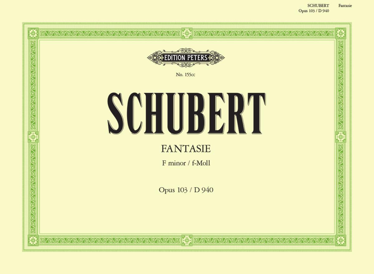 Cover: 9790577082776 | Fantasia in F Minor Op. 103 (D940) for Piano | Franz Schubert | Buch