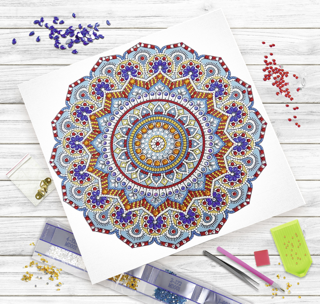 Bild: 4008525247562 | URSUS Diamond Painting Mandala Set 1 | Stück | 2022