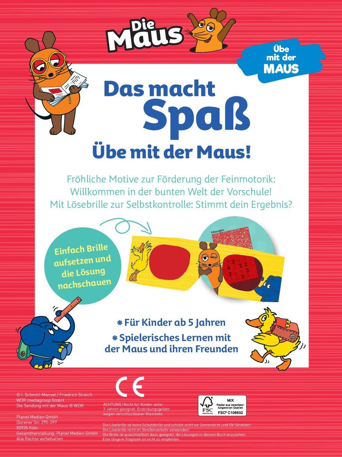 Rückseite: 9783849928315 | Die Maus . Von Punkt zu Punkt (Die Sendung mit der Maus) | Verlag