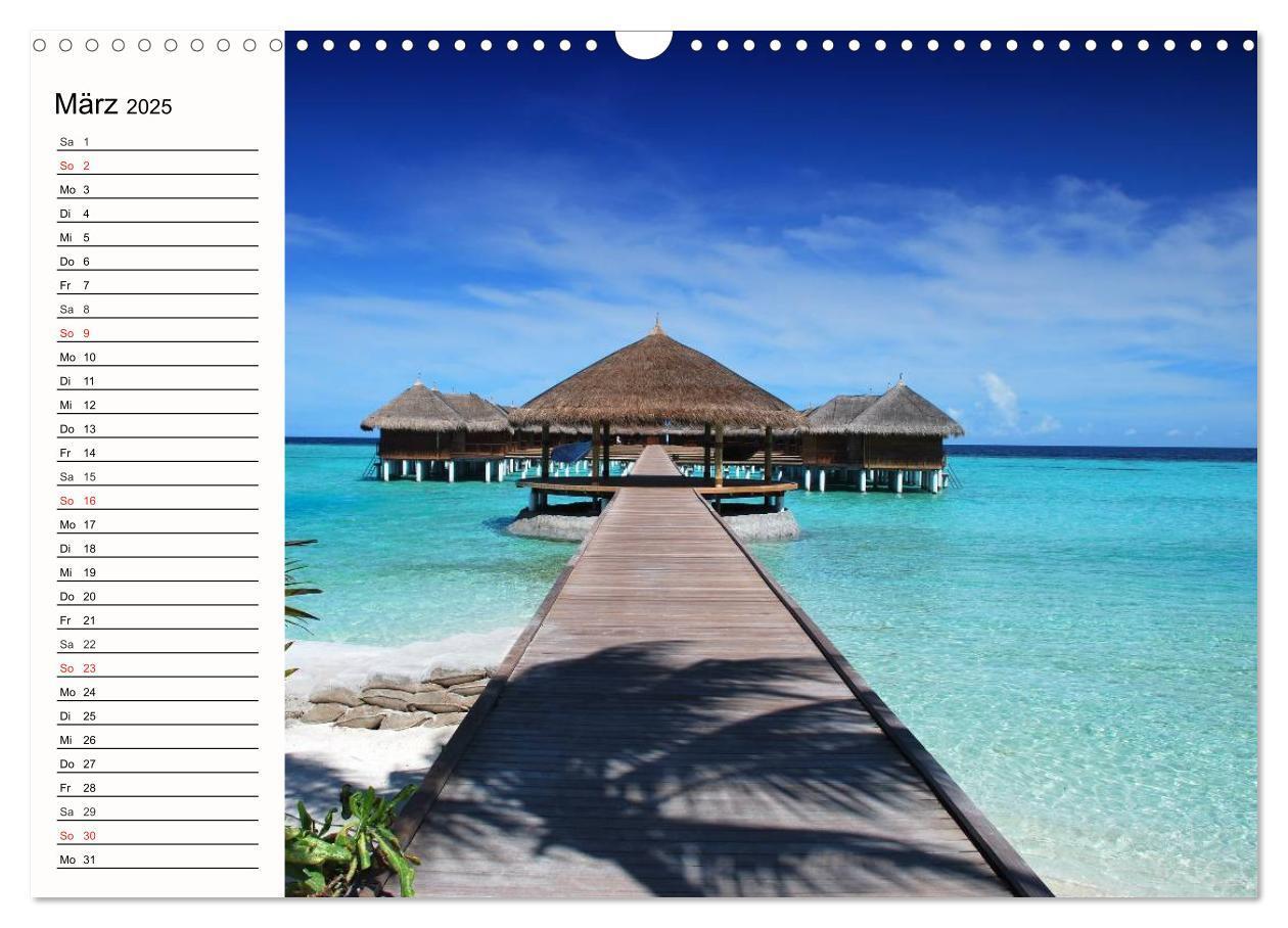 Bild: 9783435488827 | Paradiese. Karibik und Südsee über und unter Wasser (Wandkalender...