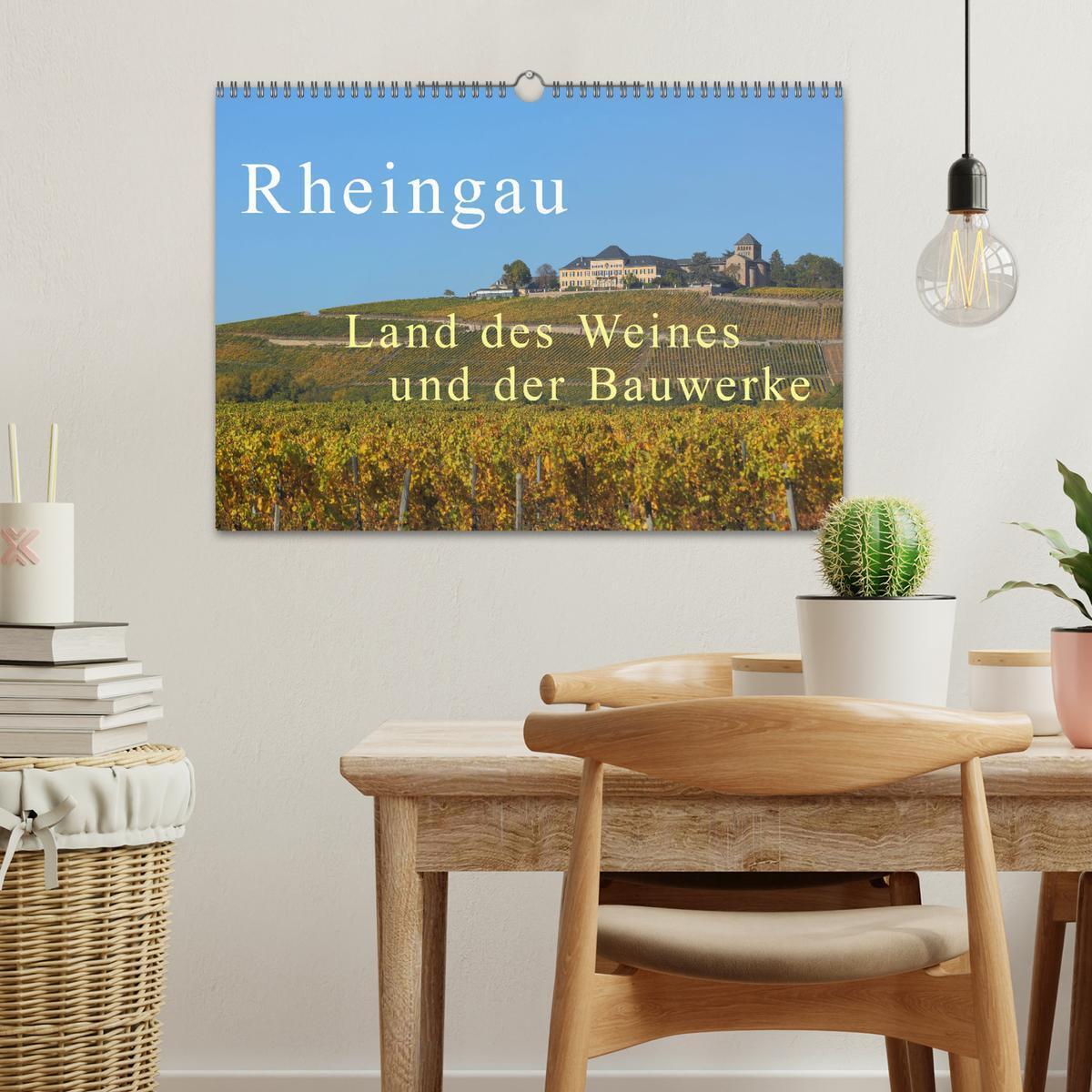 Bild: 9783435047192 | Rheingau - Land des Weines und der Bauwerks (Wandkalender 2025 DIN...