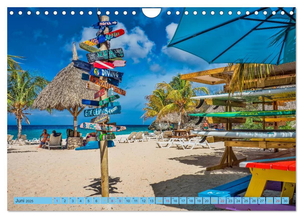 Bild: 9783435569168 | Curaçao - bunte Insel in der Karibik (Wandkalender 2025 DIN A4...