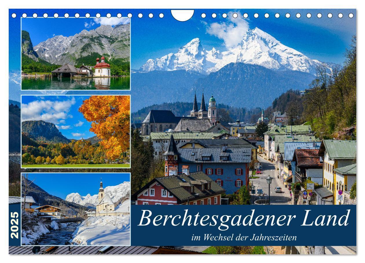 Cover: 9783383987472 | Berchtesgadener Land im Wechsel der Jahreszeiten (Wandkalender 2025...