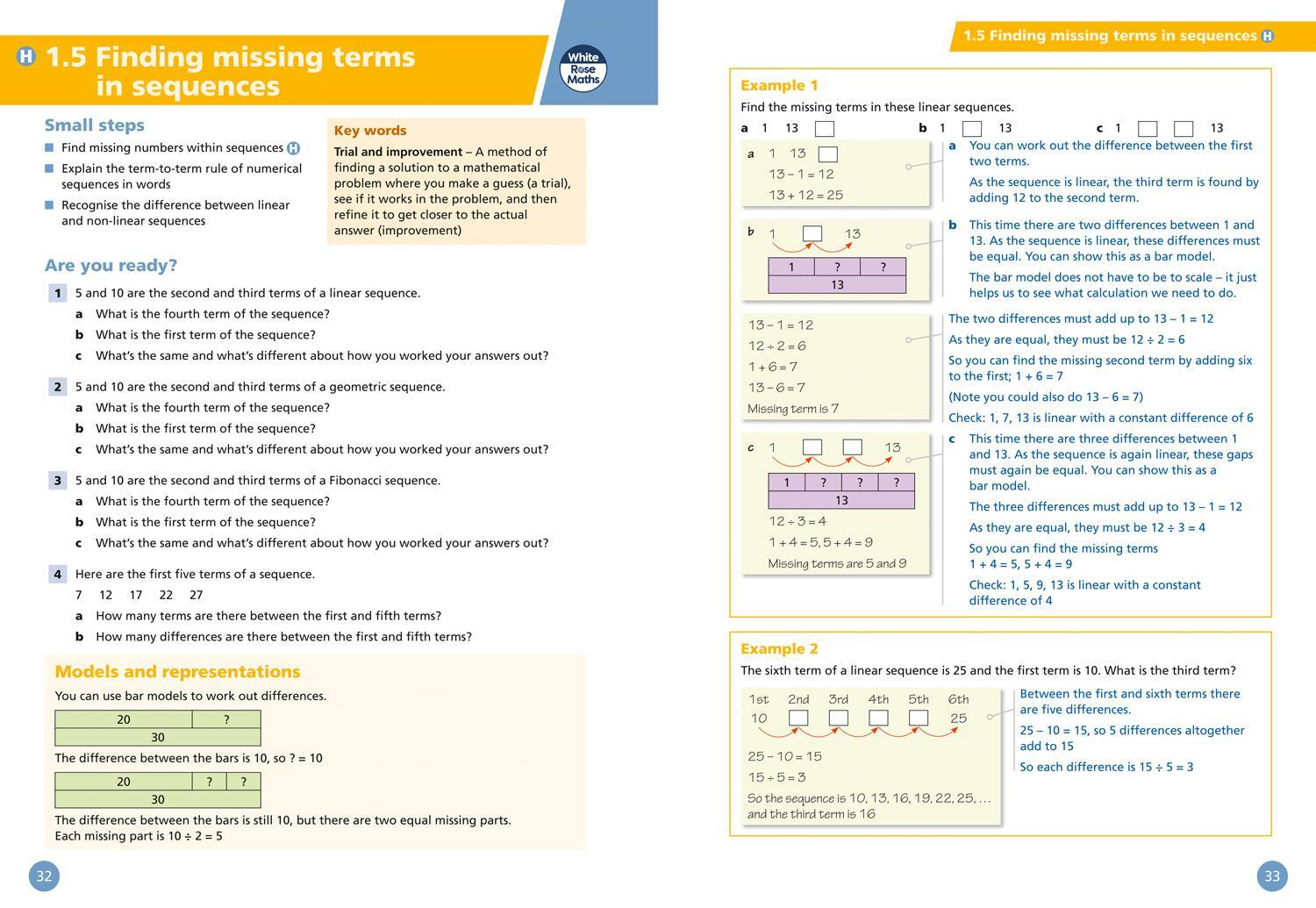 Bild: 9780008400880 | Key Stage 3 Maths Student Book 1 | Caroline Hamilton (u. a.) | Buch