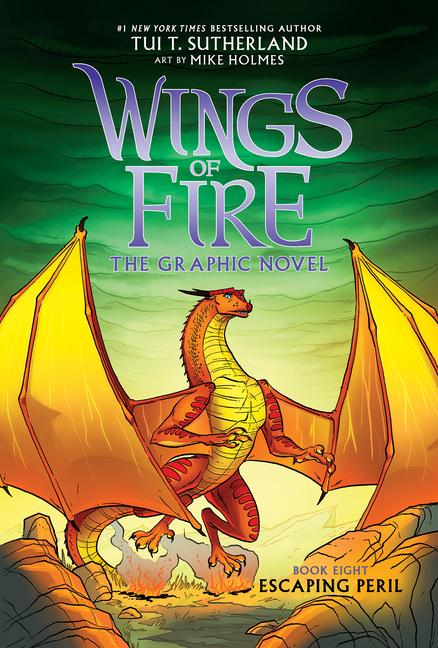 Cover: 9781546110057 | Escaping Peril: A Graphic Novel (Wings of Fire Graphic Novel #8)