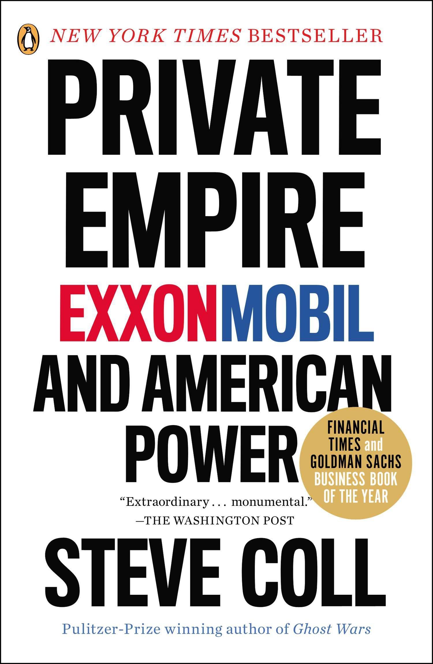 Cover: 9780143123545 | Private Empire | Exxonmobil and American Power | Steve Coll | Buch