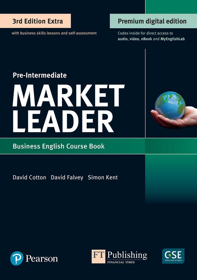 Cover: 9781292361161 | Market Leader Pre-Intermediate Student's Book &amp; eBook with Online...