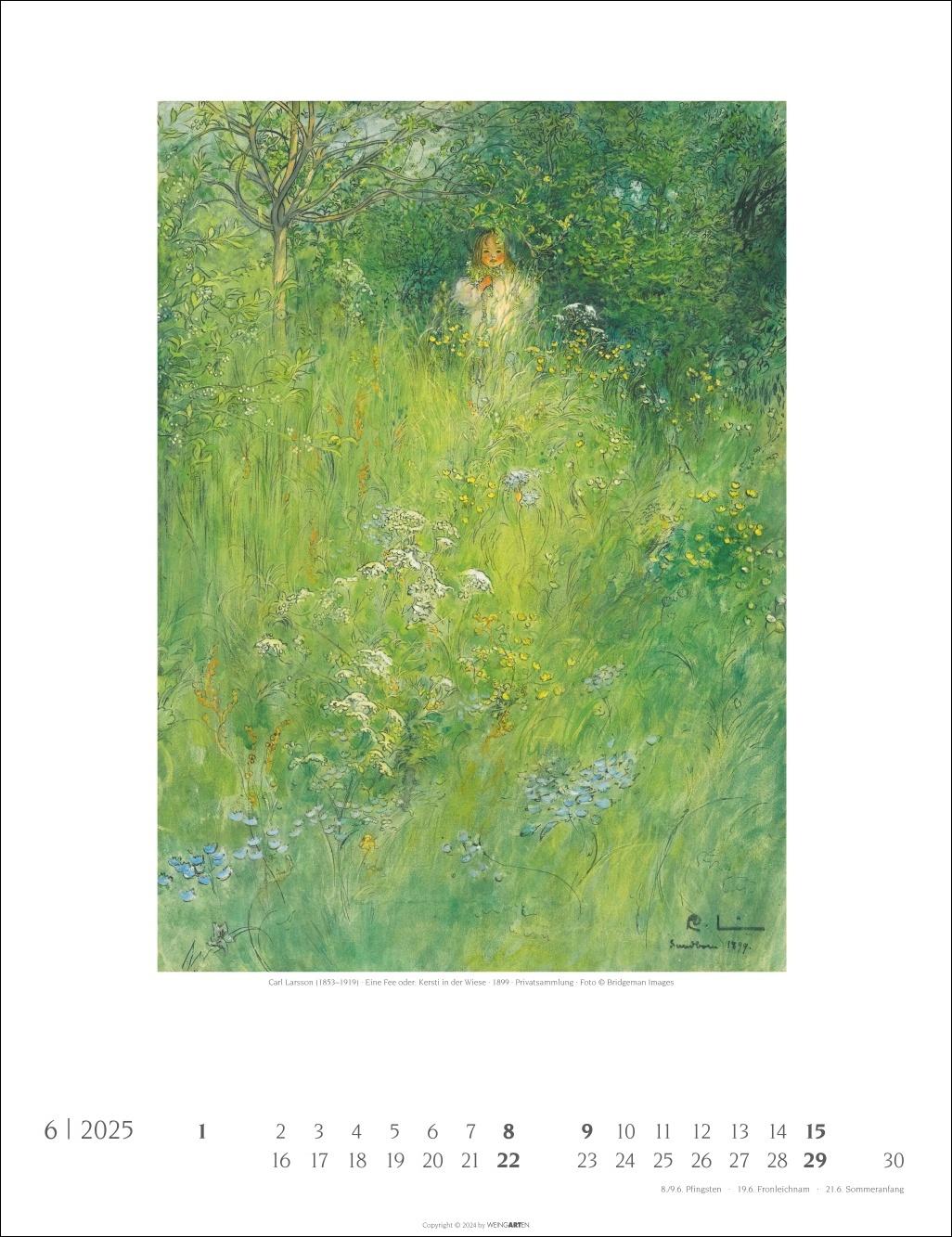 Bild: 9783839901137 | Carl Larsson Kalender 2025 | Larsson Carl | Kalender | Spiralbindung