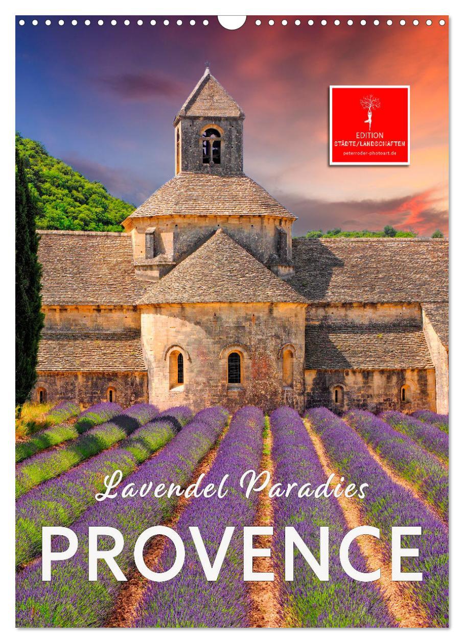 Cover: 9783435901814 | Provence Lavendel Paradies (Wandkalender 2025 DIN A3 hoch),...