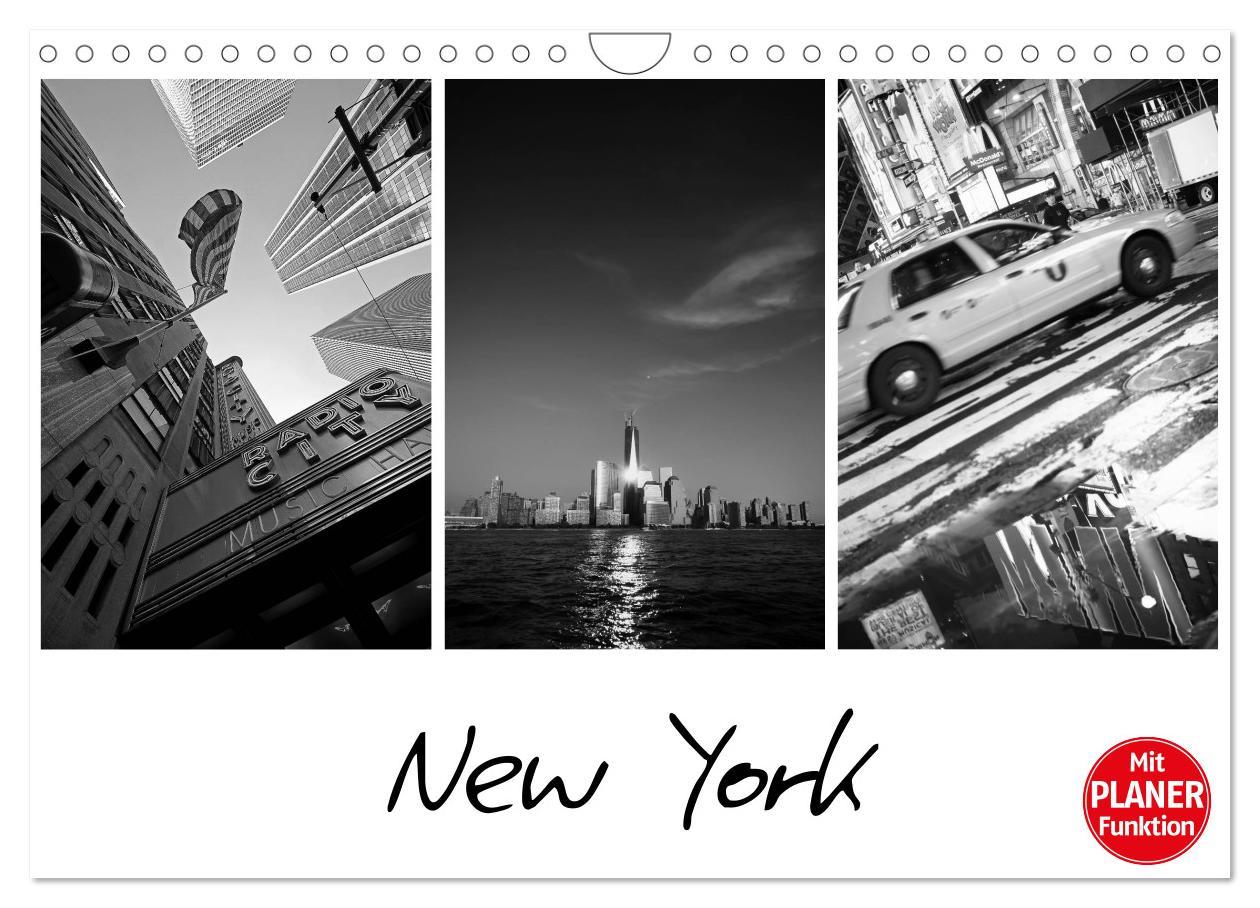 Cover: 9783435525171 | New York (Wandkalender 2025 DIN A4 quer), CALVENDO Monatskalender