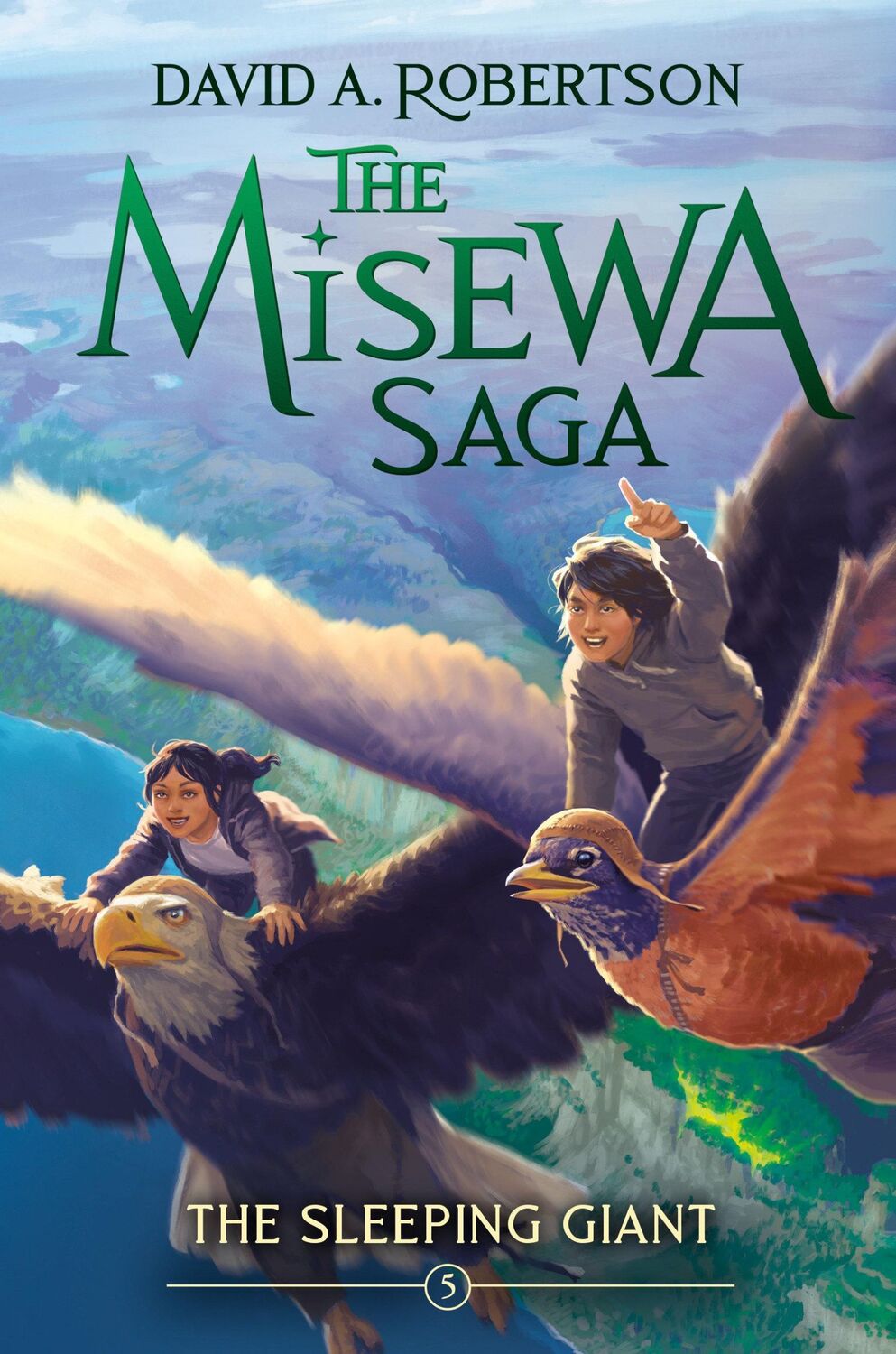 Cover: 9781774881828 | The Sleeping Giant | The Misewa Saga, Book Five | David A Robertson