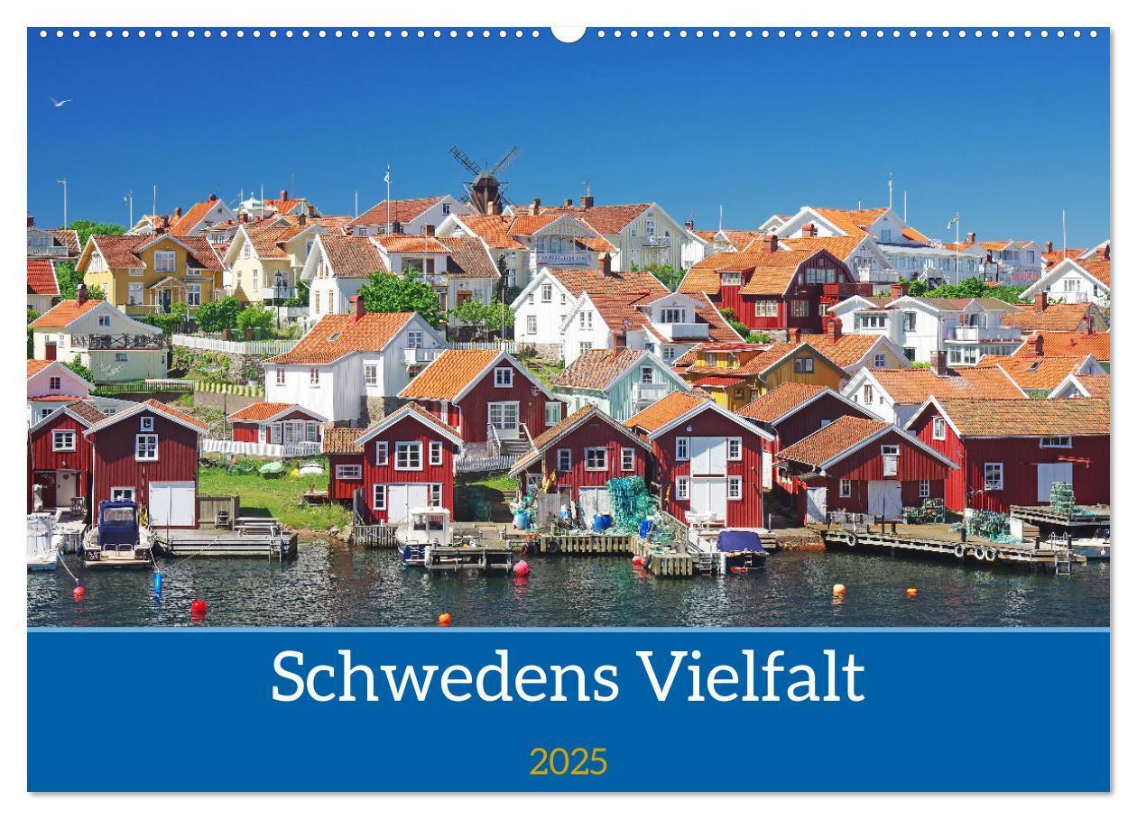 Cover: 9783435831708 | Schwedens Vielfalt (Wandkalender 2025 DIN A2 quer), CALVENDO...