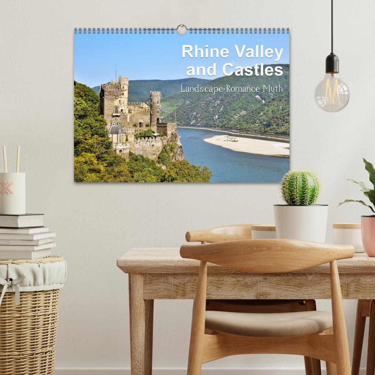 Bild: 9781325946815 | Rhine Valley and Castles (Wall Calendar 2025 DIN A3 landscape),...