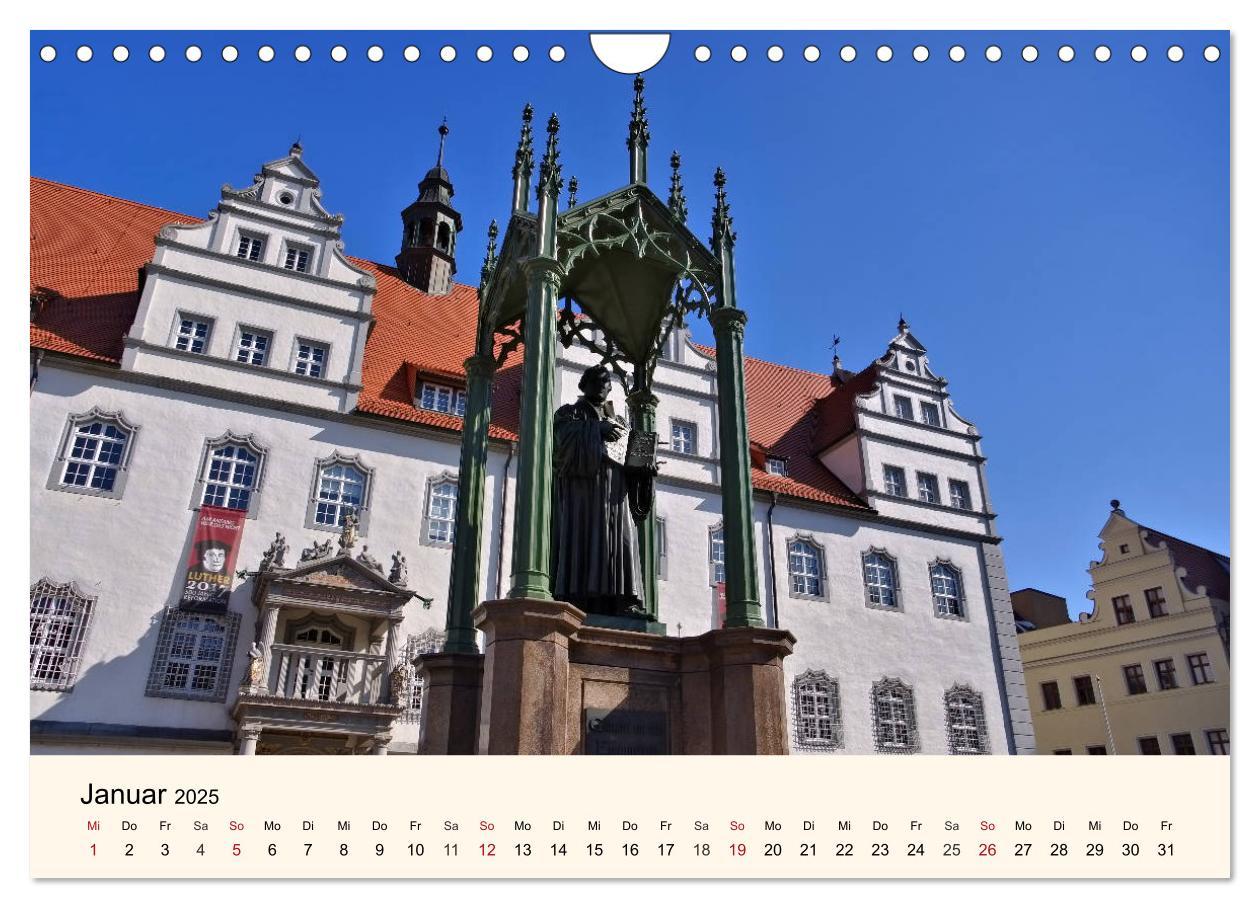 Bild: 9783435455133 | Lutherstadt Wittenberg - Stadt der Reformation (Wandkalender 2025...