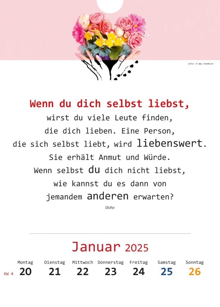 Bild: 9783948276348 | Ich-Kalender 2025 | Kalender | 54 S. | Deutsch | 2025 | Vision Creativ