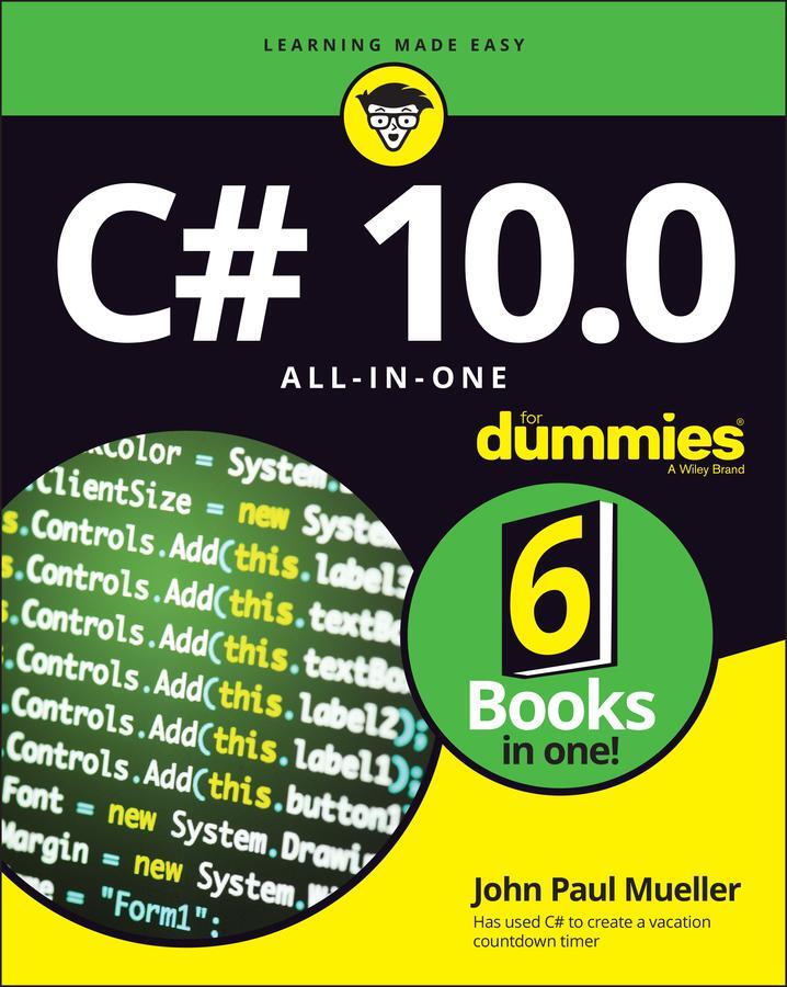 Cover: 9781119839071 | C# 10.0 All-In-One for Dummies | John Paul Mueller | Taschenbuch