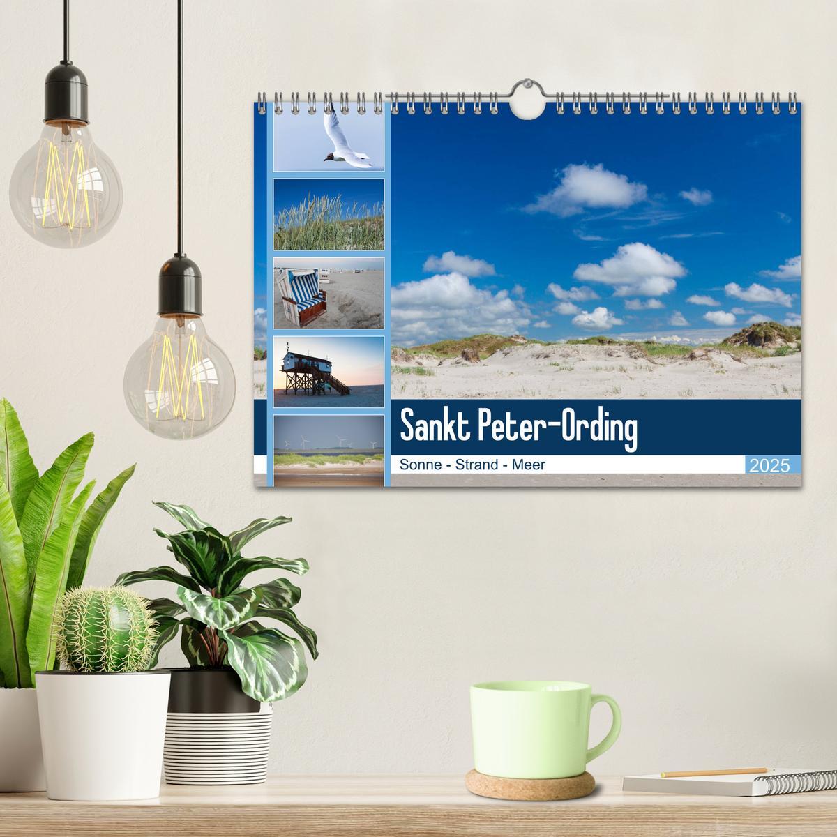 Bild: 9783435427918 | Sankt Peter-Ording. Sonne - Strand - Meer (Wandkalender 2025 DIN A4...