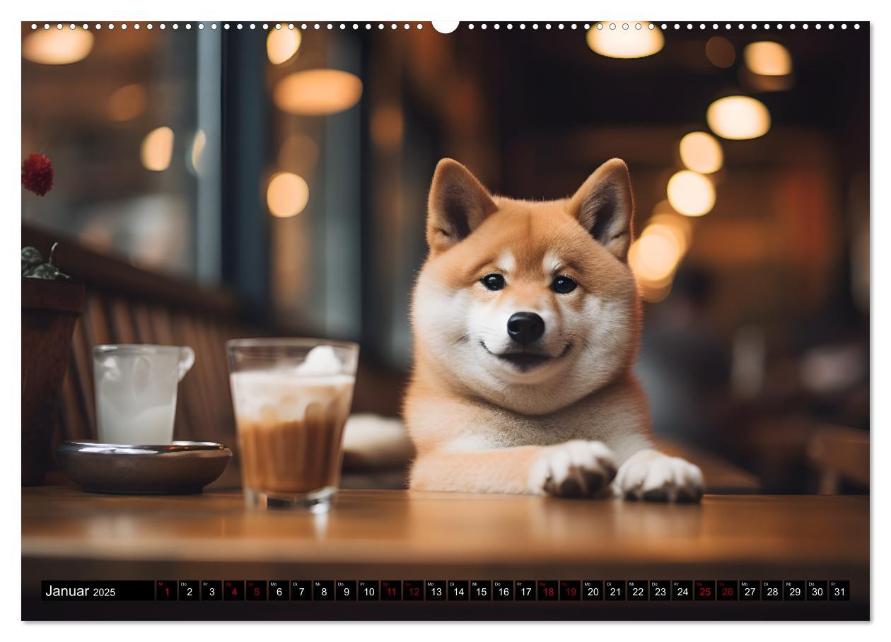 Bild: 9783383858260 | Shiba Inu - Stolz und Anmut (Wandkalender 2025 DIN A2 quer),...