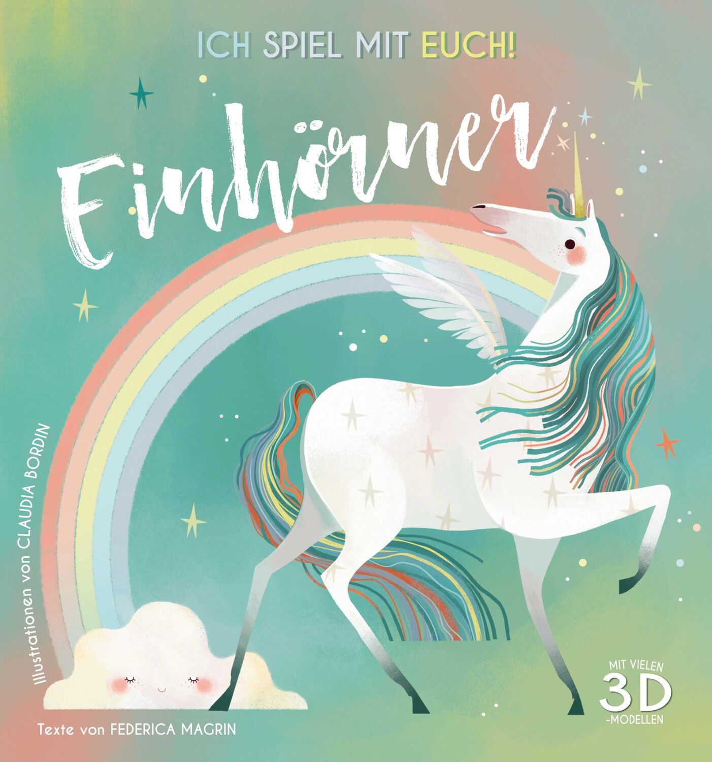 Cover: 9788863125627 | Ich spiel mit euch! Einhörner | Federica Magrin | Buch | 12 S. | 2022