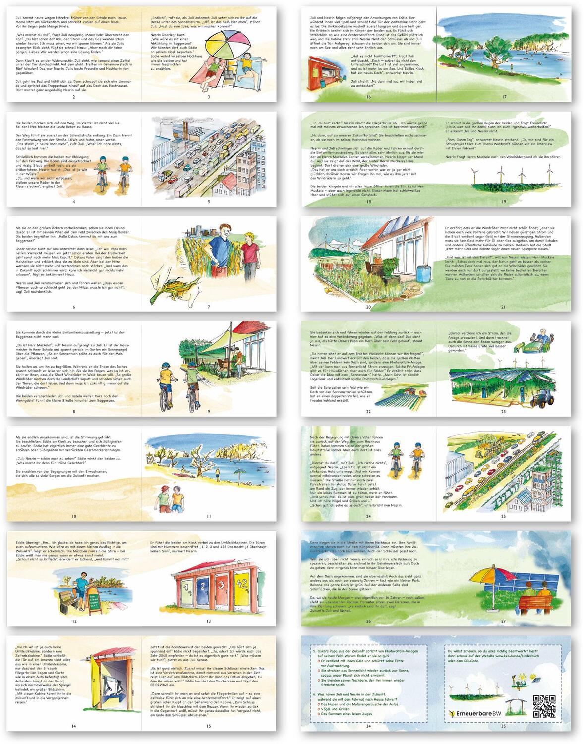 Bild: 9783926341563 | Juli und Nesrin reisen in die Zukunft | Erneuerbare Energien | Buch