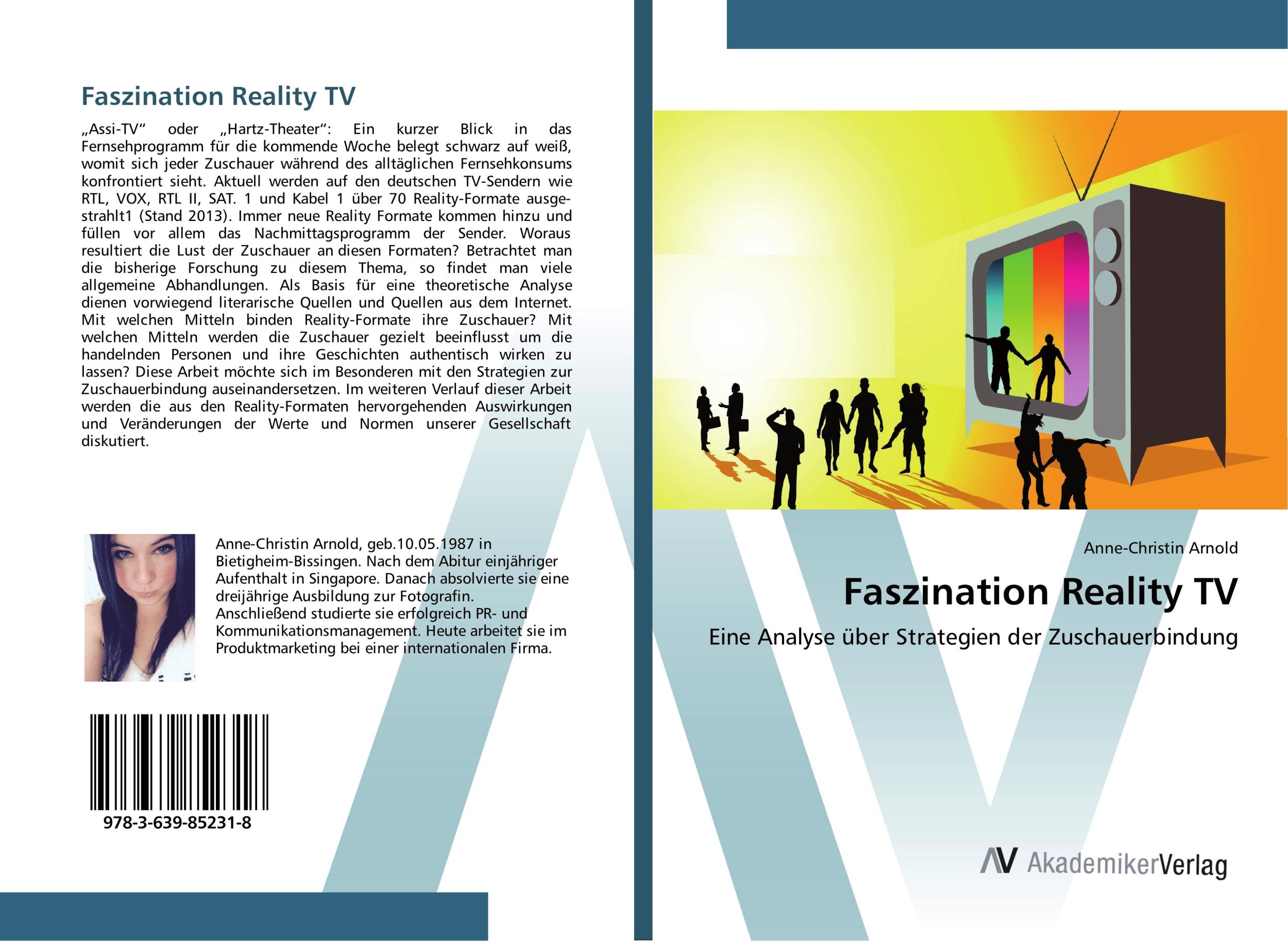 Cover: 9783639852318 | Faszination Reality TV | Anne-Christin Arnold | Taschenbuch | 76 S.