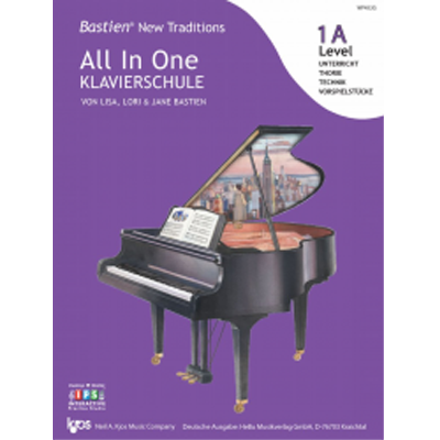 Cover: 9783964187178 | Bastien New Traditions: All In One Klavierschule - Level 1A (Deutsch)