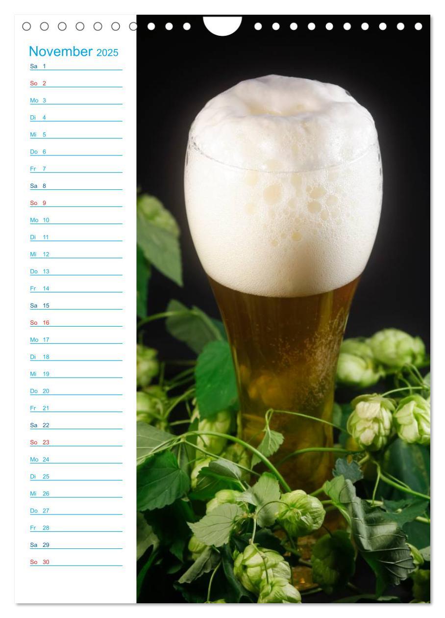 Bild: 9783457019962 | Bier (Wandkalender 2025 DIN A4 hoch), CALVENDO Monatskalender | Jäger