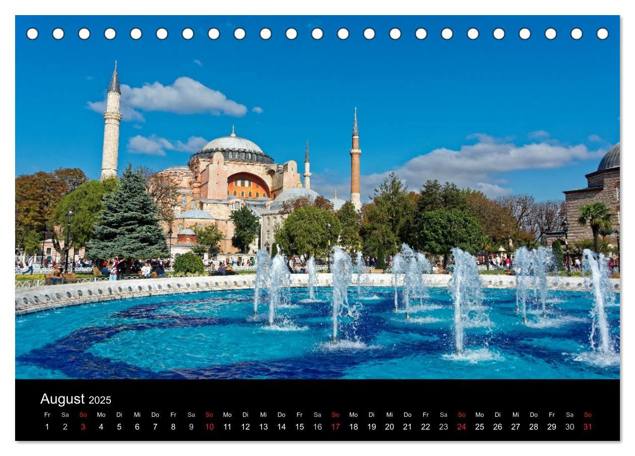 Bild: 9783435543052 | Istanbul Einmalig (Tischkalender 2025 DIN A5 quer), CALVENDO...