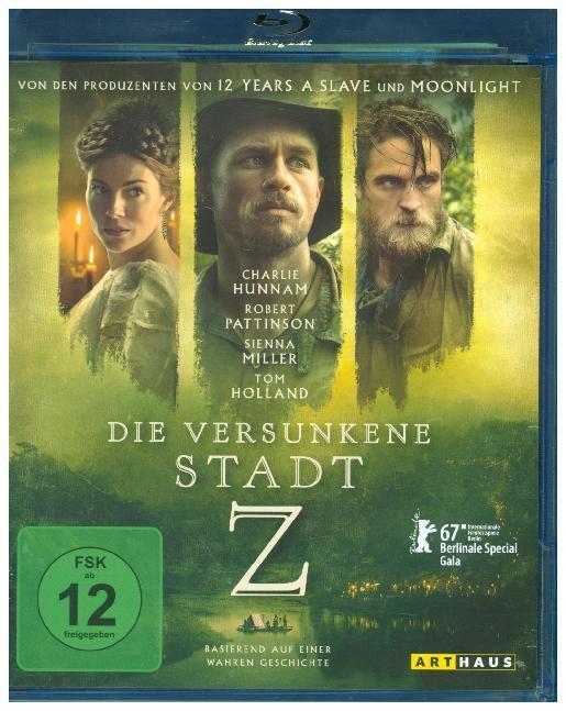 Cover: 4006680081434 | Die versunkene Stadt Z, 1 Blu-ray | USA | James Gray | Blu-ray Disc